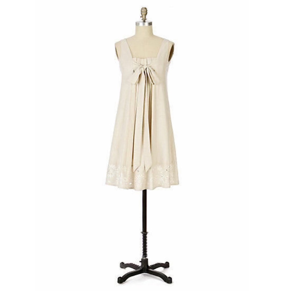 🌾 Anthropologie, Ranna Gill, Ice Memory Swing Dress - Picture 5 of 15